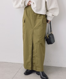 PUAL CE CIN | 【Du noir】ナローカーゴスカート(スカート)