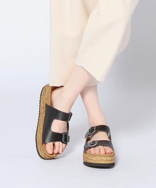 Jeffrey Campbell(ジェフリーキャンベル)の「JEFFREY CAMPBELL 2ストラップジュートサンダル/BCJ/C 2ST JUTE SNDL40◆(サンダル・レディース・ホワイト/ブラック・37/38/36)」の9枚目の写真