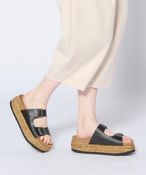 Jeffrey Campbell(ジェフリーキャンベル)の「JEFFREY CAMPBELL 2ストラップジュートサンダル/BCJ/C 2ST JUTE SNDL40◆(サンダル・レディース・ホワイト/ブラック・37/38/36)」の10枚目の写真