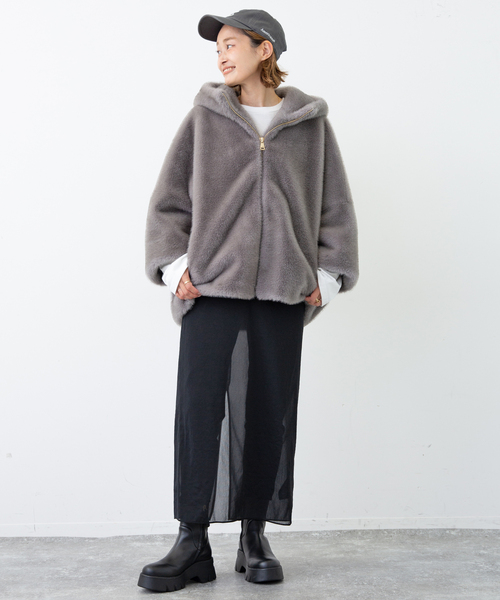 Deuxieme Classe（ドゥーズィエムクラス）の「【AMERICANA/アメリカーナ】 AC CAP（キャップ・レディース・チャコールグレー・FREE）」の2枚目の写真