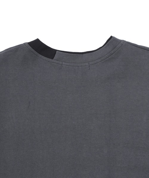 Figments（フィグメンツ）の「スーパービッグフェイクレイヤードTシャツ（Tシャツ/カットソー・レディース・スミクロ/ブラック・FREE）」の13枚目の写真