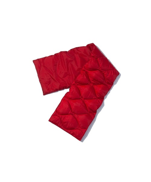 F/CE. （エフシーイー）の「TAION BY F/CE. PACKABLE DOWN SCARF / タイオン By エフシーイー パッカブルダウンスカーフ（マフラー・メンズ・ブラック/ブラウン/セージグリーン/オリーブ/レッド・FREE）」の8枚目の写真