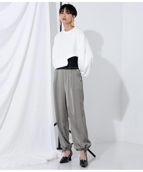 Settimissimo(セッティミッシモ)の「ITALYマットゴールド/シルバー大ぶり丸ピアス(ピアス(両耳用)・レディース・シルバー/ゴールド・FREE)」の12枚目の写真