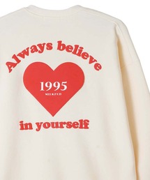 MILKFED. | BACK HEART LOGO SWEATSHIRT(スウェット)