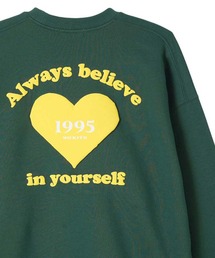 MILKFED. | BACK HEART LOGO SWEATSHIRT(スウェット)