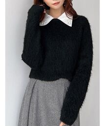 RESEXXY | ビジューカラーニットトップス(ニット/セーター)