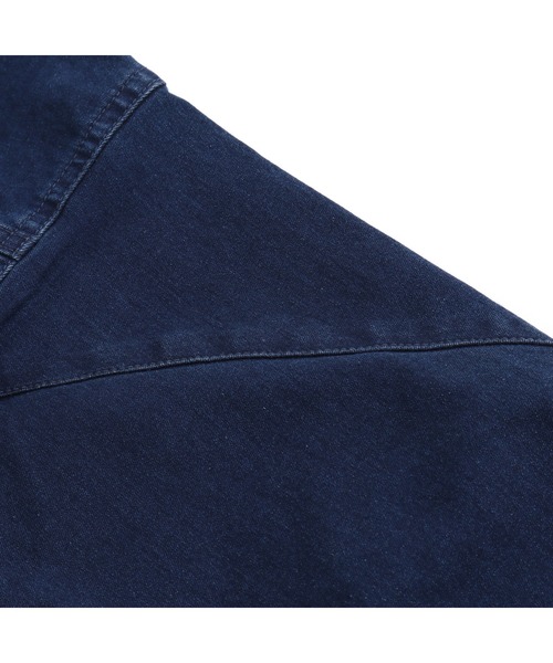 JENNI love（ジェニィラブ）の「【セットアップ対応】【ストレッチ素材】ストレッチショート丈デニムGジャン（デニムジャケット・キッズ・ネイビー/ブルー・130cm/140cm/150cm/160cm）」の21枚目の写真