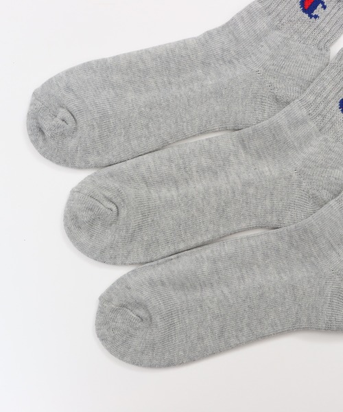 Champion（チャンピオン）の「【Champion/チャンピオン】メンズ 【3足組】 クォーターレングスソックス【ハーフパイル】（ソックス/靴下・メンズ・ブラック/ホワイト/その他/ヘザーグレー・MEDIUM/LARGE/SMALL）」の12枚目の写真