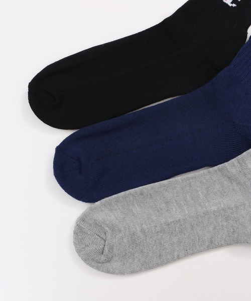 Champion（チャンピオン）の「【Champion/チャンピオン】メンズ 【3足組】 クォーターレングスソックス【ハーフパイル】（ソックス/靴下・メンズ・ブラック/ホワイト/その他/ヘザーグレー・MEDIUM/LARGE/SMALL）」の15枚目の写真