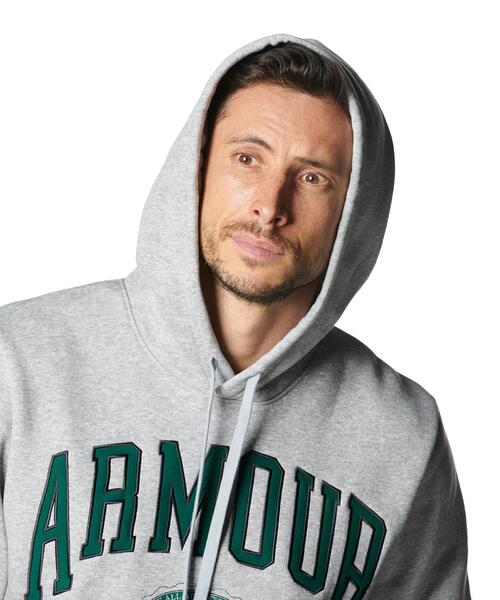 UNDER ARMOUR(アンダーアーマー)の「UAカレッジエイト フリース フーディー(トレーニング/メンズ)(スウェット・メンズ・グレー・M/S/L/3XL/XXL/XL)」の18枚目の写真