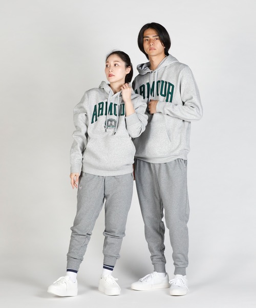 UNDER ARMOUR(アンダーアーマー)の「UAカレッジエイト フリース フーディー(トレーニング/メンズ)(スウェット・メンズ・グレー・M/S/L/3XL/XXL/XL)」の8枚目の写真
