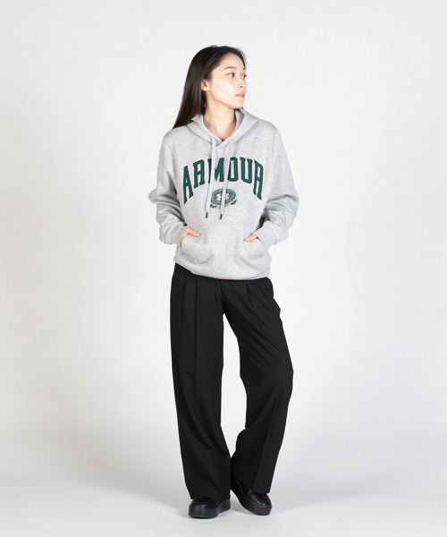 UNDER ARMOUR(アンダーアーマー)の「UAカレッジエイト フリース フーディー(トレーニング/メンズ)(スウェット・メンズ・グレー・M/S/L/3XL/XXL/XL)」の3枚目の写真