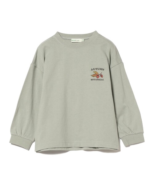 BEAMS mini(ビームスミニ)の「BEAMS mini / アウトドア ボタニカル Tシャツ 23FW(90~150cm)(Tシャツ/カットソー・キッズ・ベージュ/グリーン系その他・90/100/110/120/130/140/150)」の11枚目の写真