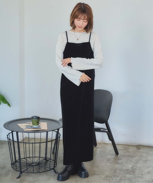 titivate(ティティベイト)の「前後2wayメロウリブトップス(Tシャツ/カットソー・レディース・ホワイト系その他/ブラック/ブルー系その他/アイボリー/ブラック系その他・M)」の11枚目の写真