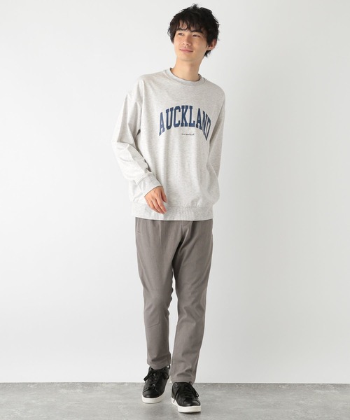 GLOBAL WORK(グローバルワーク)の「オテラクスウェット/ロゴ/704839(Tシャツ/カットソー・メンズ・ネイビー/グレー/カーキ/ホワイト系その他2/グレー系その他6/ブラック・LARGE/MEDIUM/X-LARGE/SMALL)」の14枚目の写真