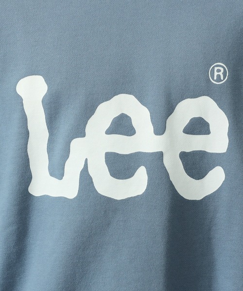 Lee(リー)の「【ユニセックス】【親子】Lee ロゴスエット(スウェット・メンズ・ホワイト/スモークピンク/チャコール/ブルー系その他・LARGE/MEDIUM/X-LARGE/SMALL)」の13枚目の写真