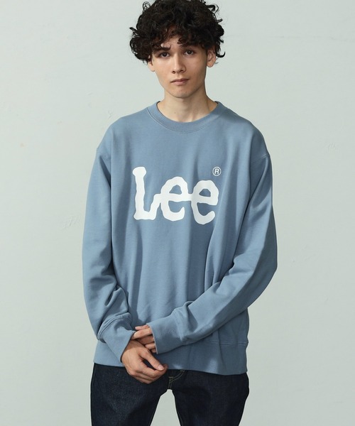 Lee(リー)の「【ユニセックス】【親子】Lee ロゴスエット(スウェット・メンズ・ホワイト/スモークピンク/チャコール/ブルー系その他・LARGE/MEDIUM/X-LARGE/SMALL)」の17枚目の写真