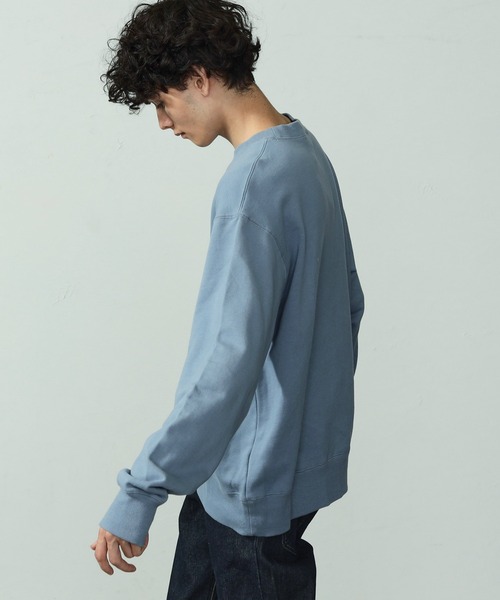 Lee(リー)の「【ユニセックス】【親子】Lee ロゴスエット(スウェット・メンズ・ホワイト/スモークピンク/チャコール/ブルー系その他・LARGE/MEDIUM/X-LARGE/SMALL)」の18枚目の写真
