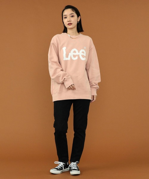 Lee(リー)の「【ユニセックス】【親子】Lee ロゴスエット(スウェット・メンズ・ホワイト/スモークピンク/チャコール/ブルー系その他・LARGE/MEDIUM/X-LARGE/SMALL)」の22枚目の写真