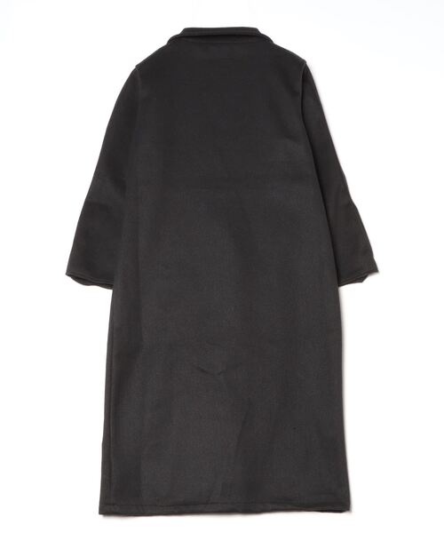 FREE STYLISTS（フリー スタイリスト）の「ロングチェスターコート（チェスターコート・レディース・ブラック/ライトグリーン・S/M/L）」の3枚目の写真