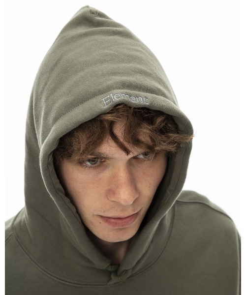 ELEMENT(エレメント)の「ELEMENT メンズ 【SMOKEY BEAR】 SBXE FRIENDS SMOKEY HOOD パーカー 【2023年秋冬モデル】/エレメントバックプリントプルオーバーパーカー・フーディ(パーカー・メンズ・オリーブ・X-LARGE/MEDIUM/LARGE)」の9枚目の写真