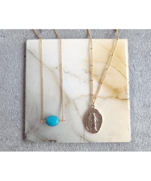 【atelierLilly】メダイネックレス(MA)（ネックレス）｜tone（トーン） 5,022円