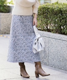 N.(N. Natural Beauty Basic) | 【S Size Line】◆ジャガードストレートスカート(スカート)