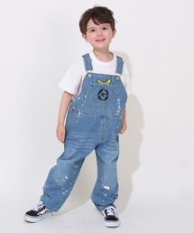 MINIONS（ミニオンズ）の「親子お揃い ミニオン ペイントデニムサロペットパンツ 9079K（デニムパンツ・キッズ）」