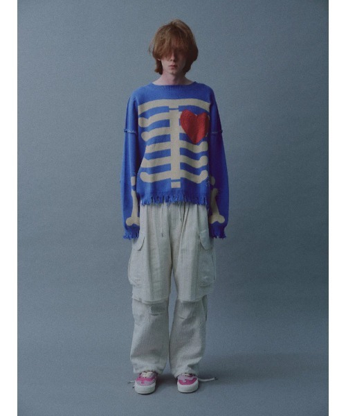 DISCOVERED（ディスカバード）の「DISCOVERED COTTON BONE KNIT