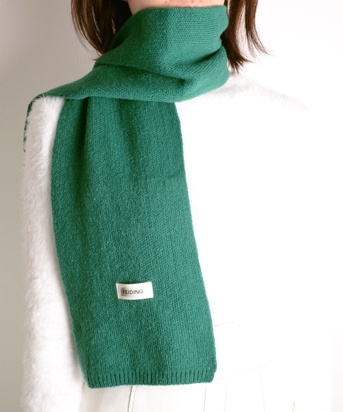 TONE SELECT GOODS(トーンセレクトグッズ)の「【urge select】ベーシック マフラー(マフラー・レディース・ブラウン系3/グレー/オフホワイト/ブルー系2/ブラック/ブラウン系1/ブラウン系2/イエロー/ブルー系1/ベージュ/レッド/ピンク/グリーン/ブルー系3・FREE)」の8枚目の写真