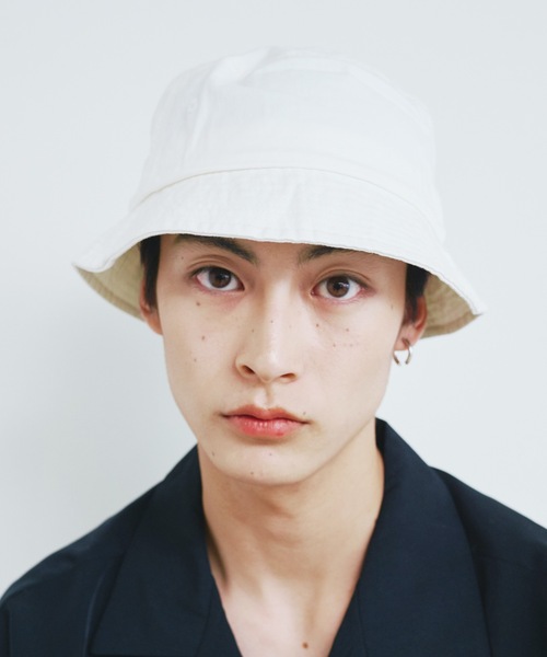 Magine（マージン）の「【SELECT】ST:ANTI-5 Twill HAT コットンバケットハット（ハット・メンズ・ベージュ/オフホワイト/ブラック/ネイビー・FREE）」の2枚目の写真