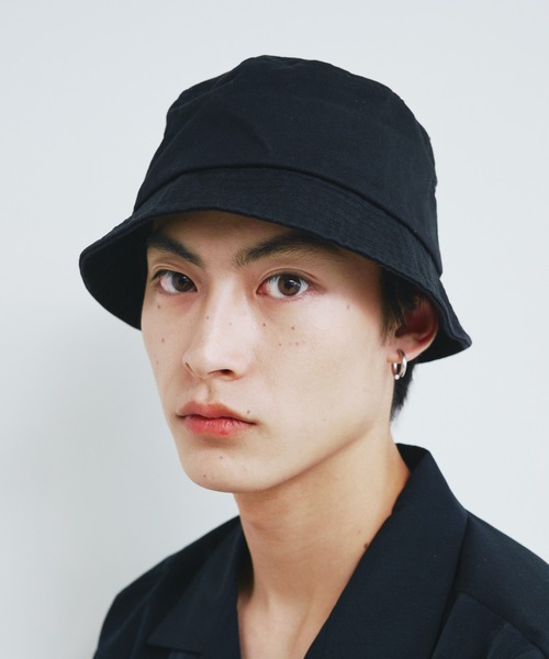 Magine（マージン）の「【SELECT】ST:ANTI-5 Twill HAT コットンバケットハット（ハット・メンズ・ベージュ/オフホワイト/ブラック/ネイビー・FREE）」の3枚目の写真