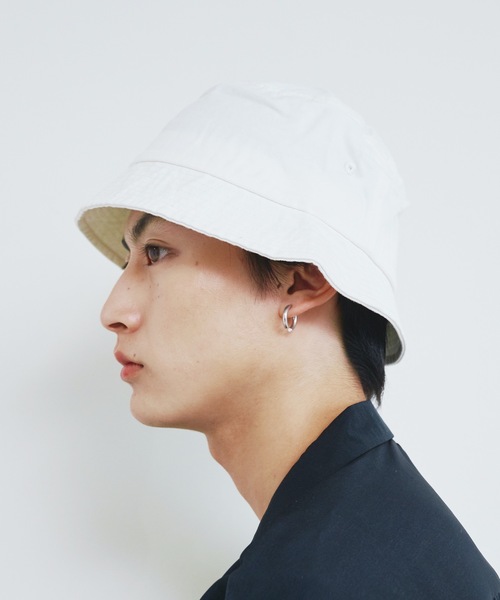 Magine（マージン）の「【SELECT】ST:ANTI-5 Twill HAT コットンバケットハット（ハット・メンズ・ベージュ/オフホワイト/ブラック/ネイビー・FREE）」の12枚目の写真