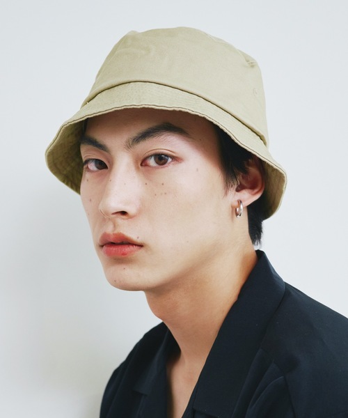 Magine（マージン）の「【SELECT】ST:ANTI-5 Twill HAT コットンバケットハット（ハット・メンズ・ベージュ/オフホワイト/ブラック/ネイビー・FREE）」の8枚目の写真