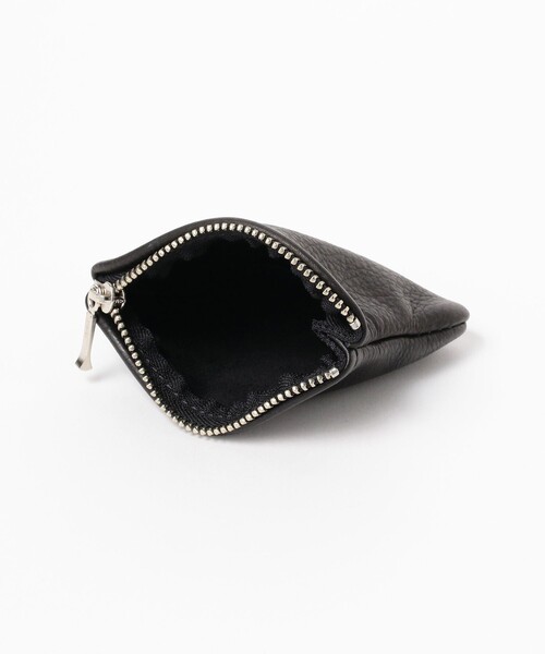 B:MING by BEAMS（ビーミングバイビームス）の「Moonshine Leather Company / Mini Zip Pouch（ポーチ・メンズ・ブラック/ブラウン・ONE SIZE）」の4枚目の写真