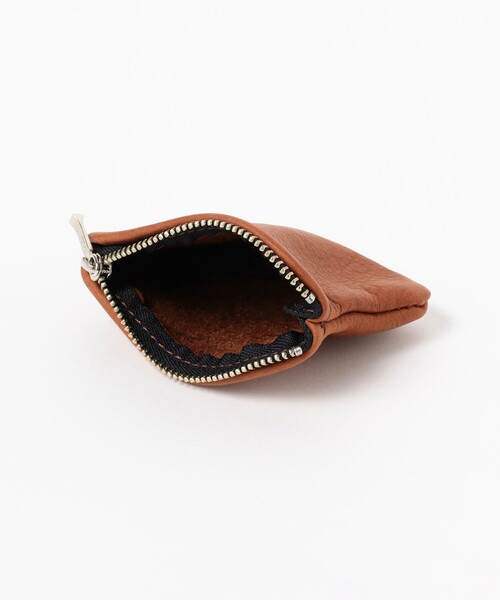 B:MING by BEAMS（ビーミングバイビームス）の「Moonshine Leather Company / Mini Zip Pouch（ポーチ・メンズ・ブラック/ブラウン・ONE SIZE）」の8枚目の写真
