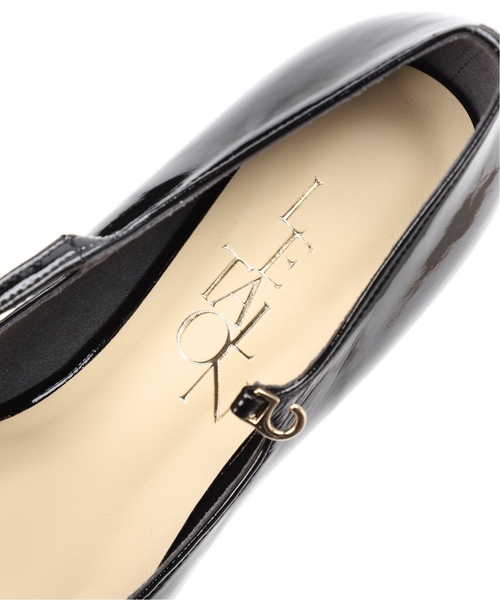 LE TALON（ルタロン）の「≪追加≫3cmスクエアメリージェーン（パンプス・レディース・ブラックミックス・22cm/23cm/24.5cm/25.5cm/24cm/23.5cm/25cm/21/21.5/22.5cm）」の9枚目の写真