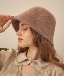 シャギーバケットハット