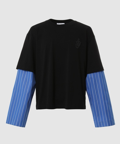 JW Anderson（ジェイダブリューアンダーソン）の「カットソー（Tシャツ/カットソー・メンズ・ブラック/ホワイト・M/L）」の2枚目の写真