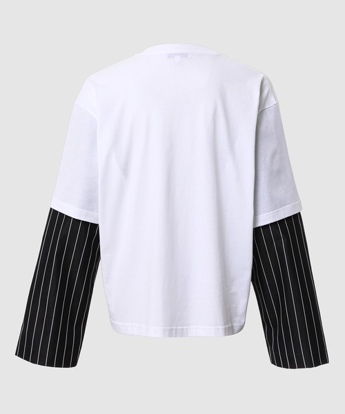 JW Anderson（ジェイダブリューアンダーソン）の「カットソー（Tシャツ/カットソー・メンズ・ブラック/ホワイト・M/L）」の5枚目の写真