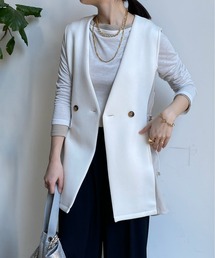 【WEB限定】ダンボールドッキングドロストジレ