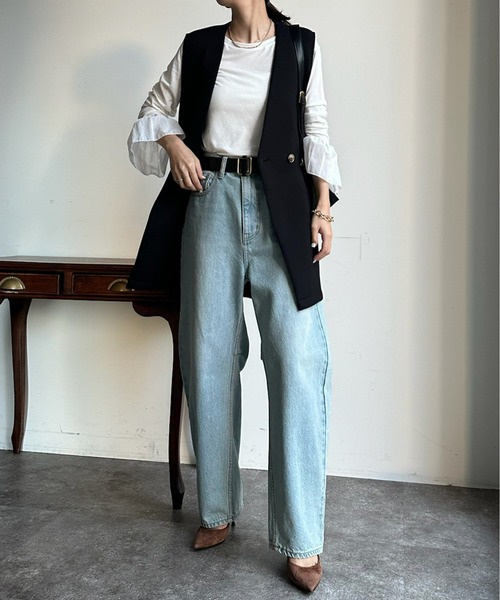ロージーモンスター　2wayドッキングジレ　ベスト ベスト ジレ 2way フレアジレ レディース : ZOZOTOWN Yahoo!店