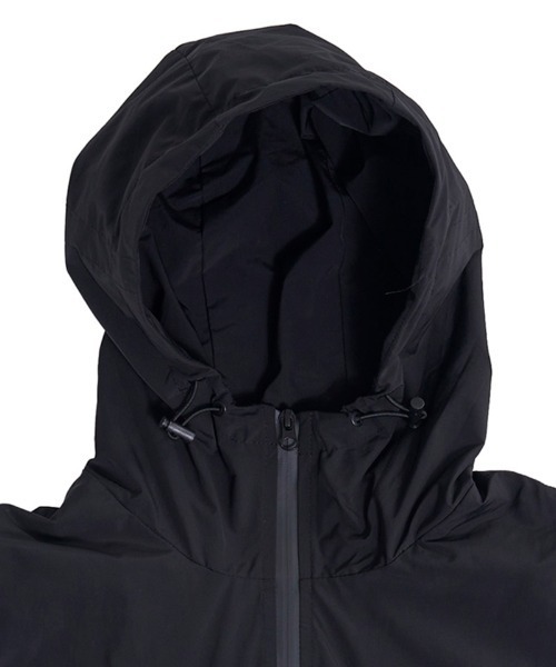 EFFECTEN（エフェクテン）の「mcg3409- Scrap logo hood vest フードベスト（ベスト・メンズ・ブラック・M/L）」の14枚目の写真