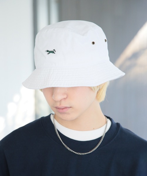 PHEENY フィーニー コットンナイロン ダンプハット ホワイト PHEENY