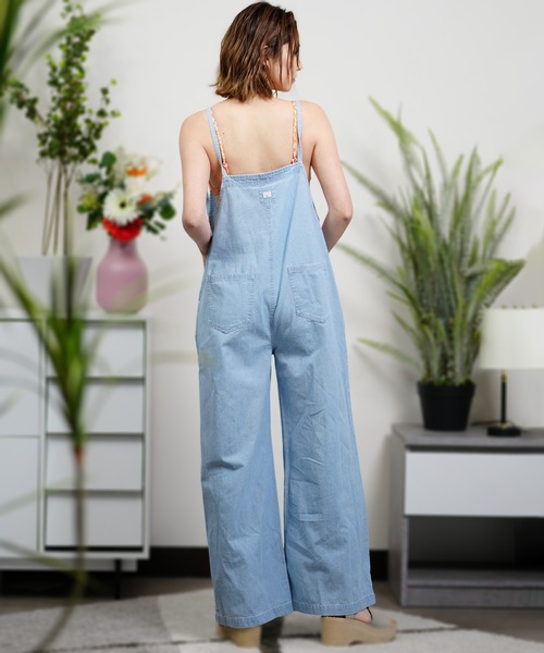 BILLABONG　ビラボン　ノースリーブ　サロペット　オールインワン　紺　M BILLABONG ビラボン ノースリーブ サロペット オールインワン 紺