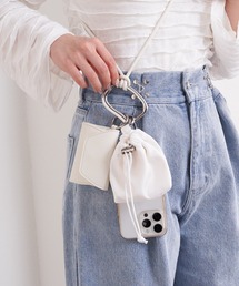 Chico | 【2024SS】ナイロンポーチ付スマホショルダー(スマホグッズ)