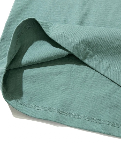 go slow caravan（ゴースローキャラバン）の「USA/C スクエアLOGO バックプリント ロングスリーブTEE（Tシャツ/カットソー・メンズ・ホワイト/ミント/ブラック/バイオレット・MEDIUM/LARGE/X-LARGE）」の7枚目の写真