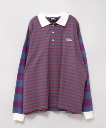 RNA | M2195 ボーダーコンビポロロンT(Tシャツ/カットソー)