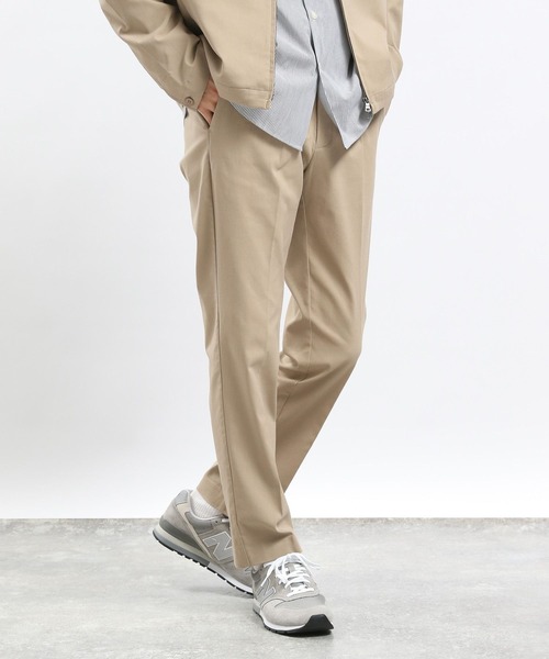 GLOBAL WORK Smile Seed Store(グローバルワーク スマイルシードストア)の「NRストレッチレギュラーテーパードパンツ/993345(その他パンツ・メンズ・ブラック/ネイビー/グレー系その他5/ベージュ・X-LARGE/SMALL/LARGE/MEDIUM)」の1枚目の写真