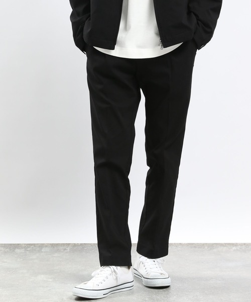 GLOBAL WORK Smile Seed Store(グローバルワーク スマイルシードストア)の「NRストレッチレギュラーテーパードパンツ/993345(その他パンツ・メンズ・ブラック/ネイビー/グレー系その他5/ベージュ・X-LARGE/SMALL/LARGE/MEDIUM)」の2枚目の写真